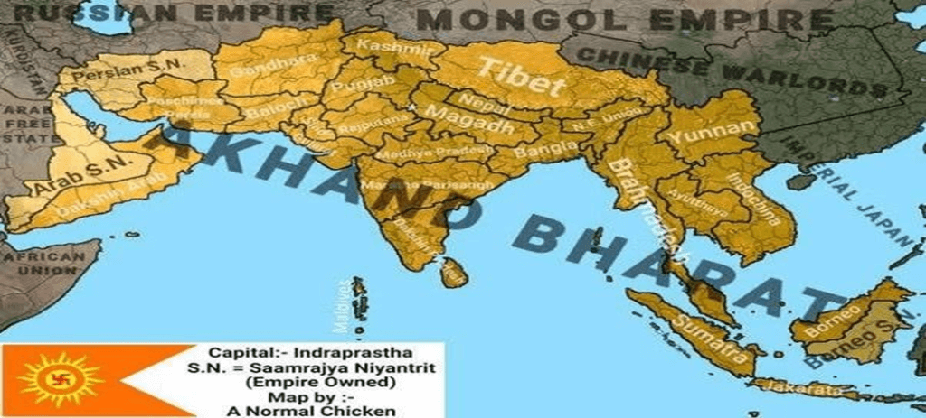 The Significance of the Ancient India Map in the New Parliament Building